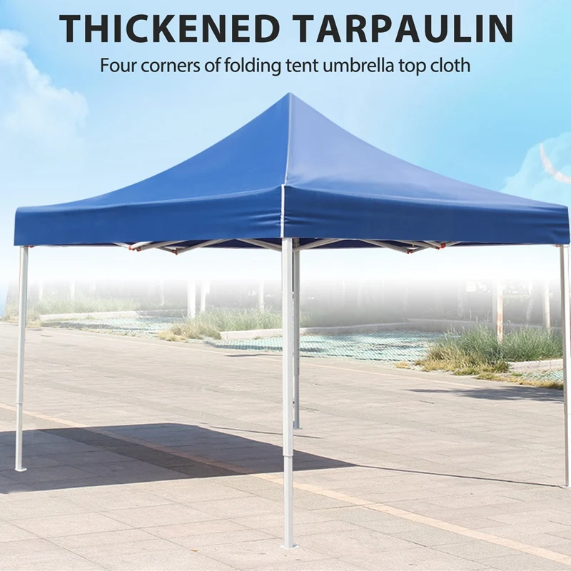 2X2M Canopy Top Cover Replacement Four-Corner Tent Cloth Foldable Rainproof Patio Pavilion Replacement