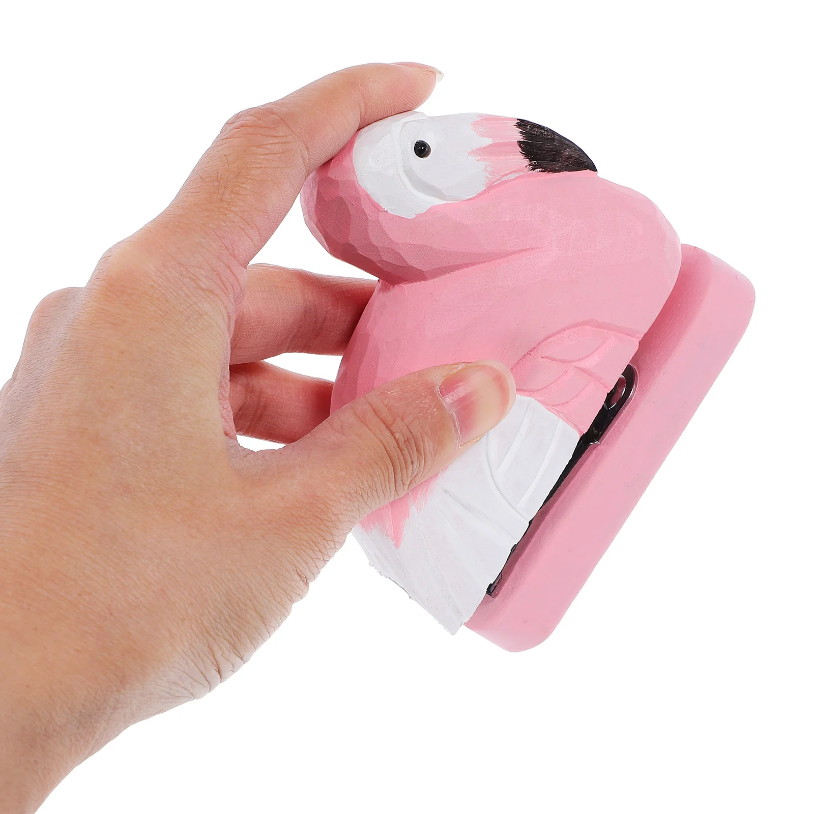 

Flamingo Wooden School Stapler Manual Mini Office Stapler For Crafts Organizer For Crafts Decoration