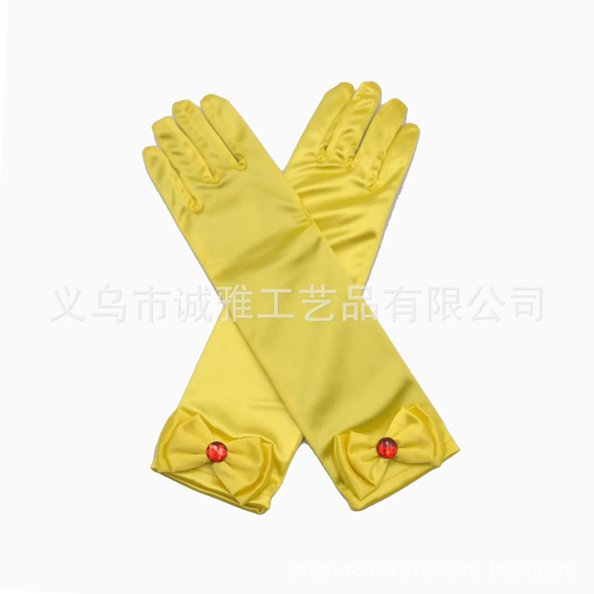 Детские эластичные жестяные перчатки «Холодное сердце», детское платье принцессы, костюм, этикет, танцевальные перчатки для выступлений