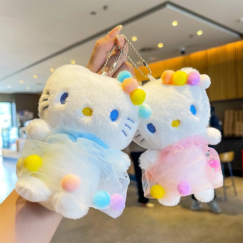 

Мультяшные милые плюшевые куклы Hello Kitty, подвески, украшения, подарок