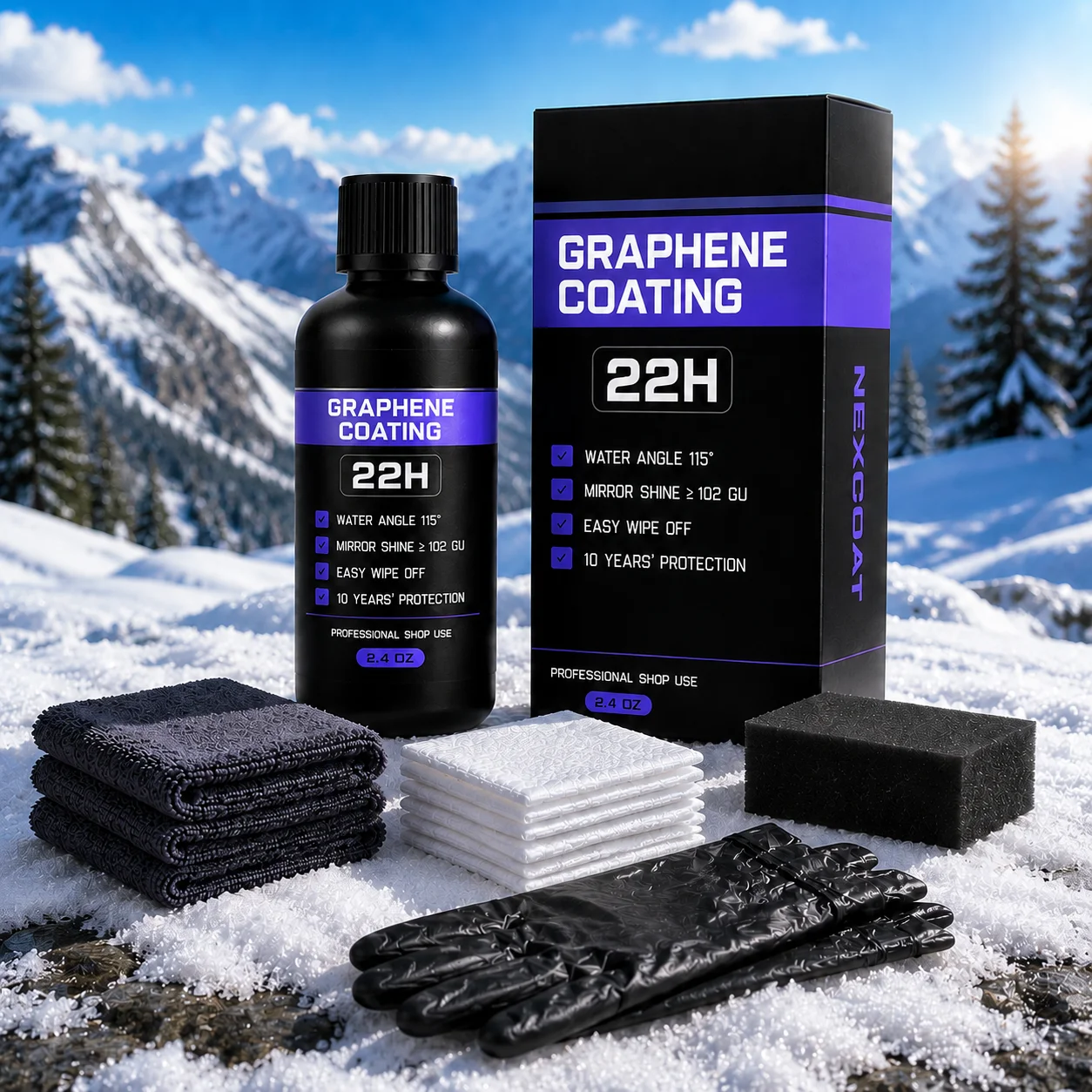 

Car Ceramic Nano Coating Agent Graphene Crystal Coating Hydrophobic Layer Car Polishing Paint Anti-Scratches Car Detailing