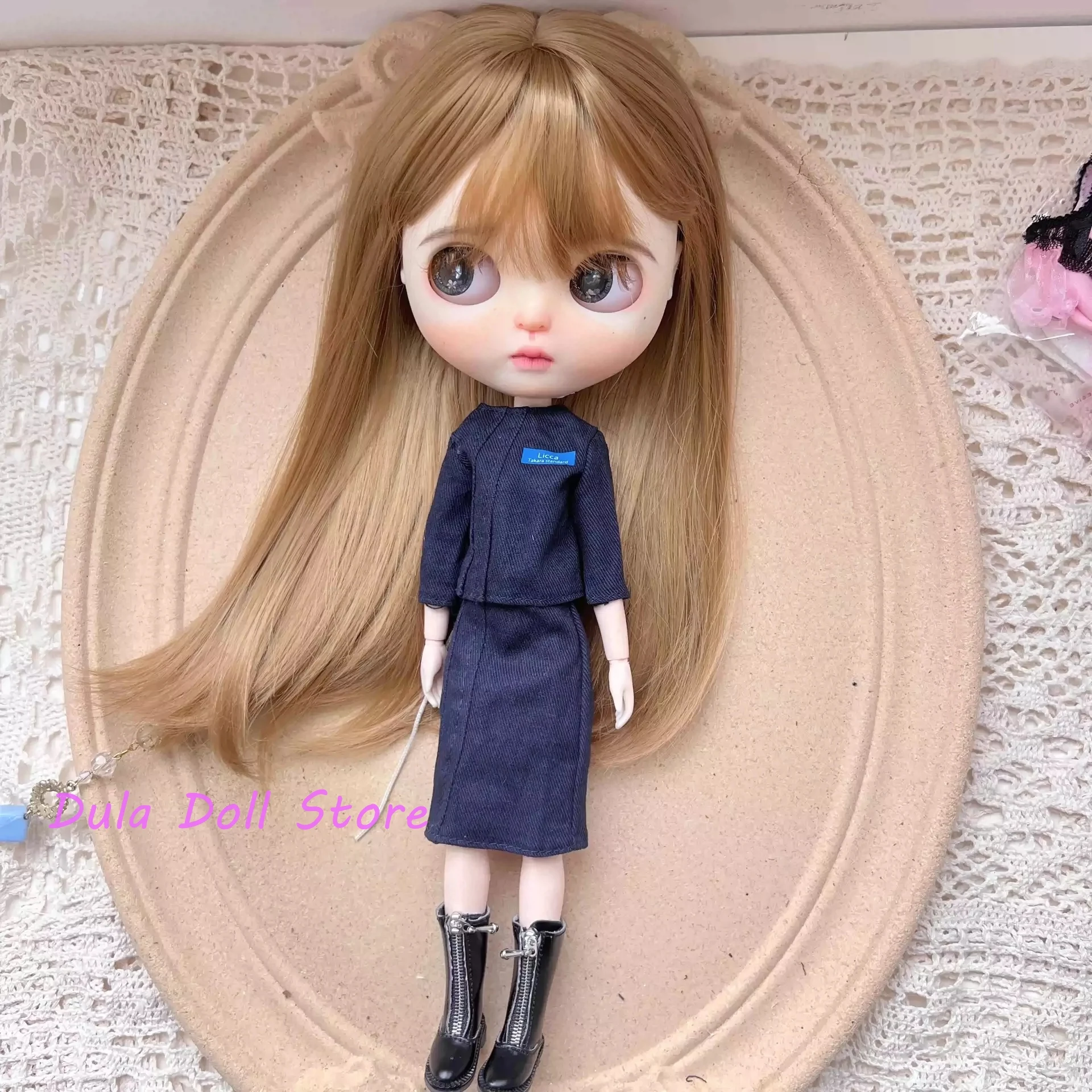 Dula Doll Clothes Dress subdue ob24 ob22 Azone Licca ICY JerryB 1/6 Bjd Doll Accessories