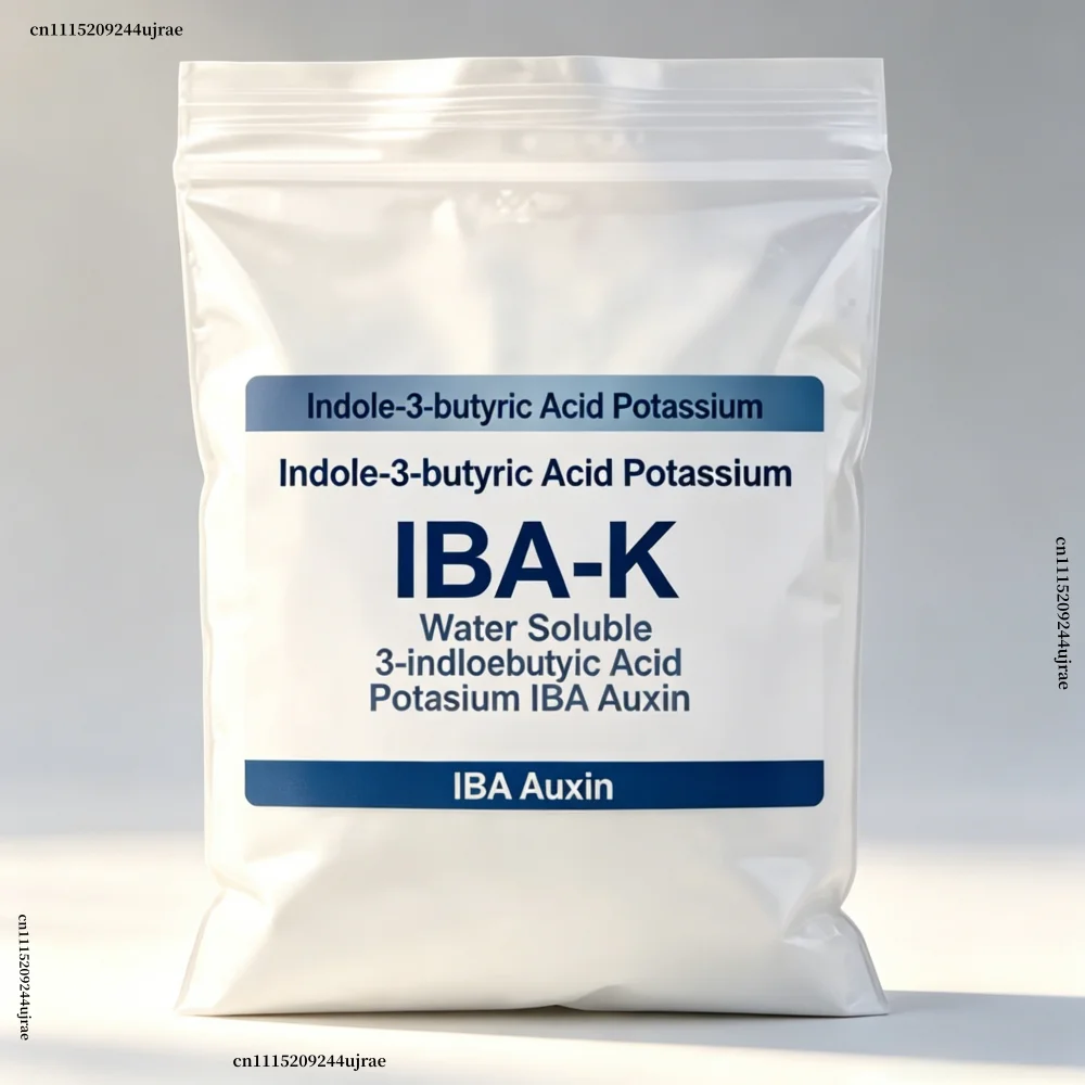 High Purity Potassium Indole-3-Butyrate Powder Root Promoting Agent Crop Flower Fruit Growth Stimulant Flower Fertilizer