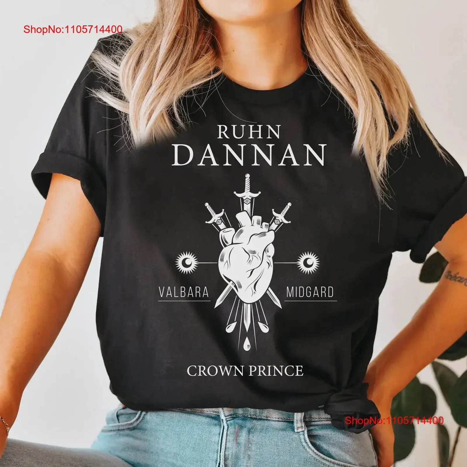 Crescent City shirt Umbra Mortis merch SJM Clothes Ruhn Danaan Athalar CC reading gifts Acotar T Sarah J Maas Booktok bookish