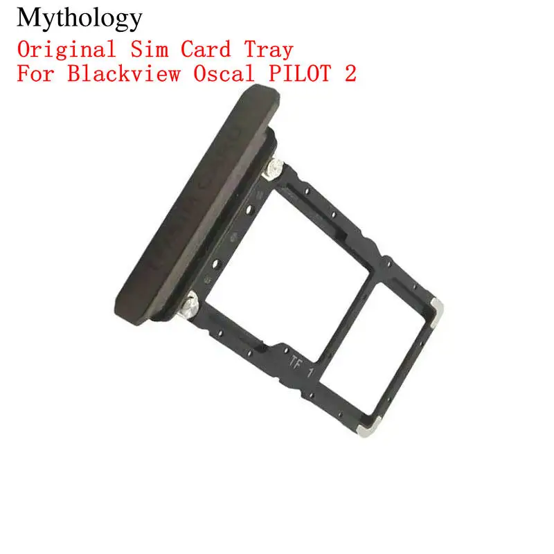 Sim Card Tray For Blackview Oscal PILOT 2 BV8200 Original Sim Card Holder Card Slot Mobile Phone Repair Parts