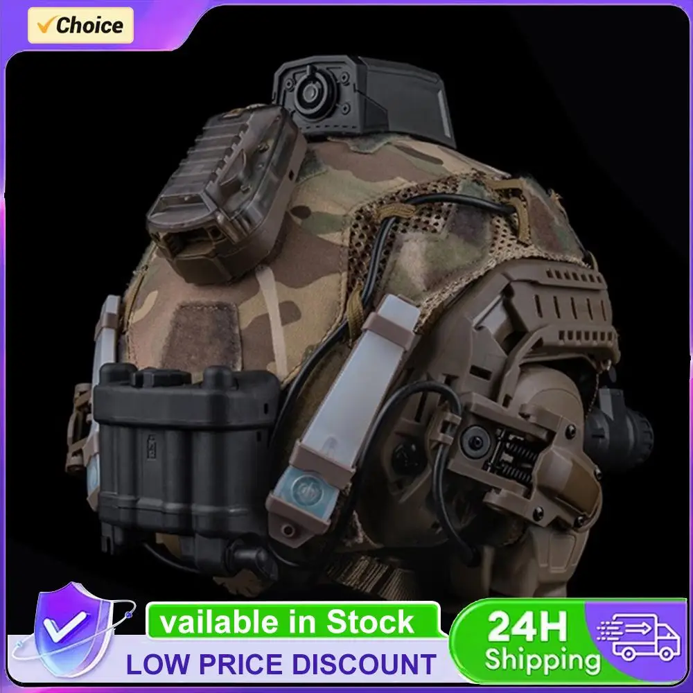 

Эластичный регулируемый балансировочный утяжелительный мешок для шлема, реалистичный противовес, сумка-держатель для хранения батарей, чехол для батарей AN/PVS31