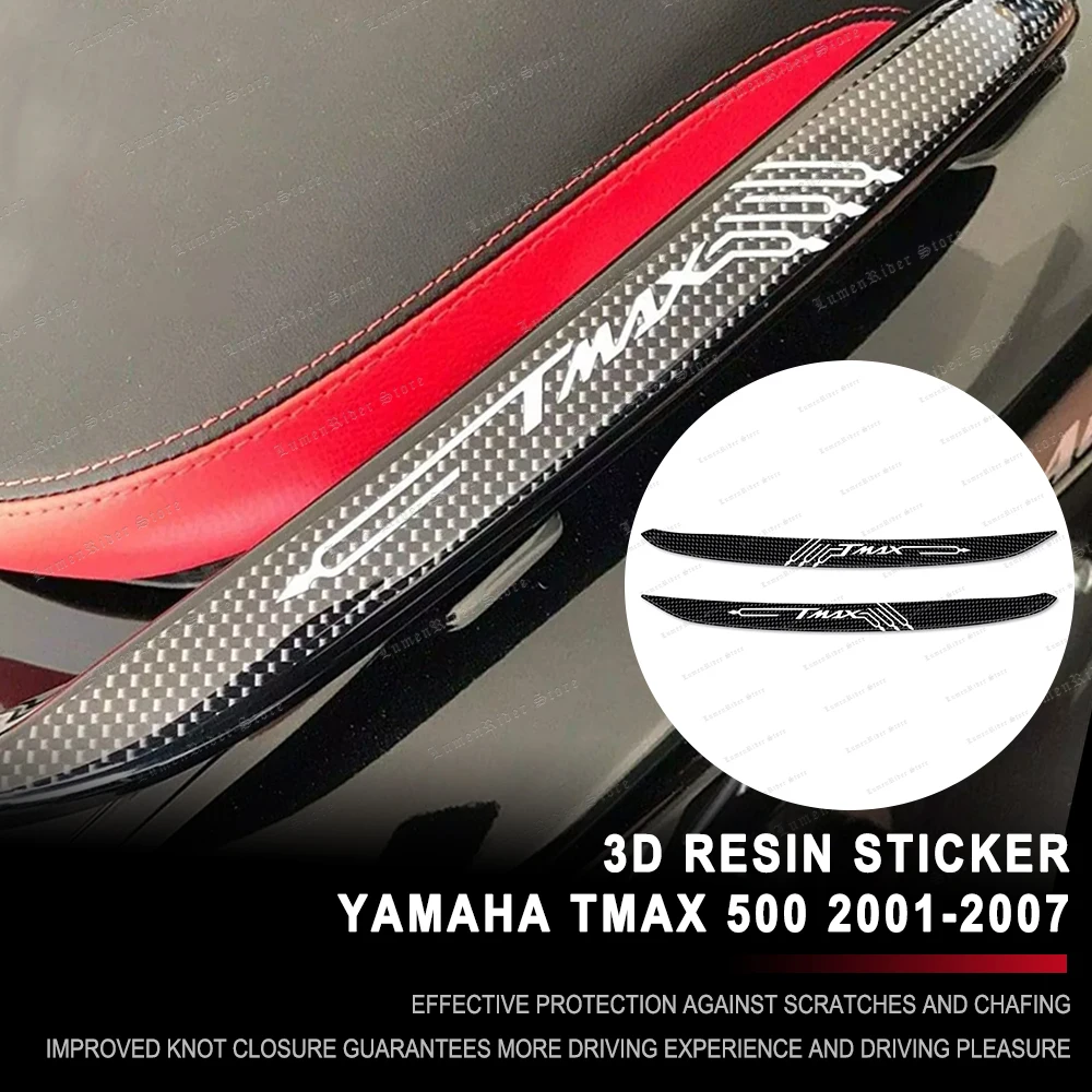 

For TMAX 500 Yamaha T Max 3D Gel Epoxy Sticker Kit Motorcycle Accessories Handles Guard Sticker 2001-2007