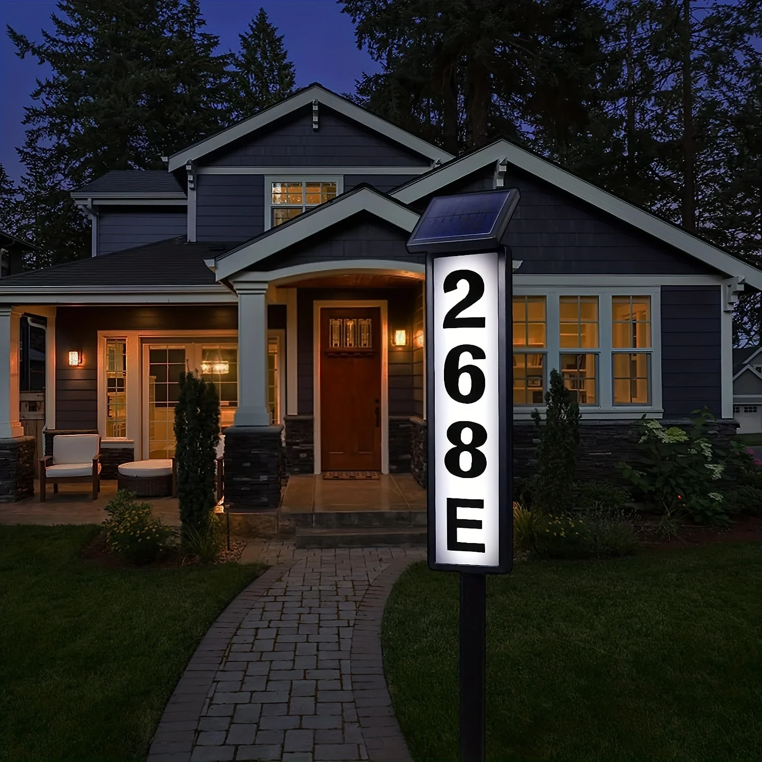 Luci solari per cartelli civic - Smart Garden Gate recensione e prezzo