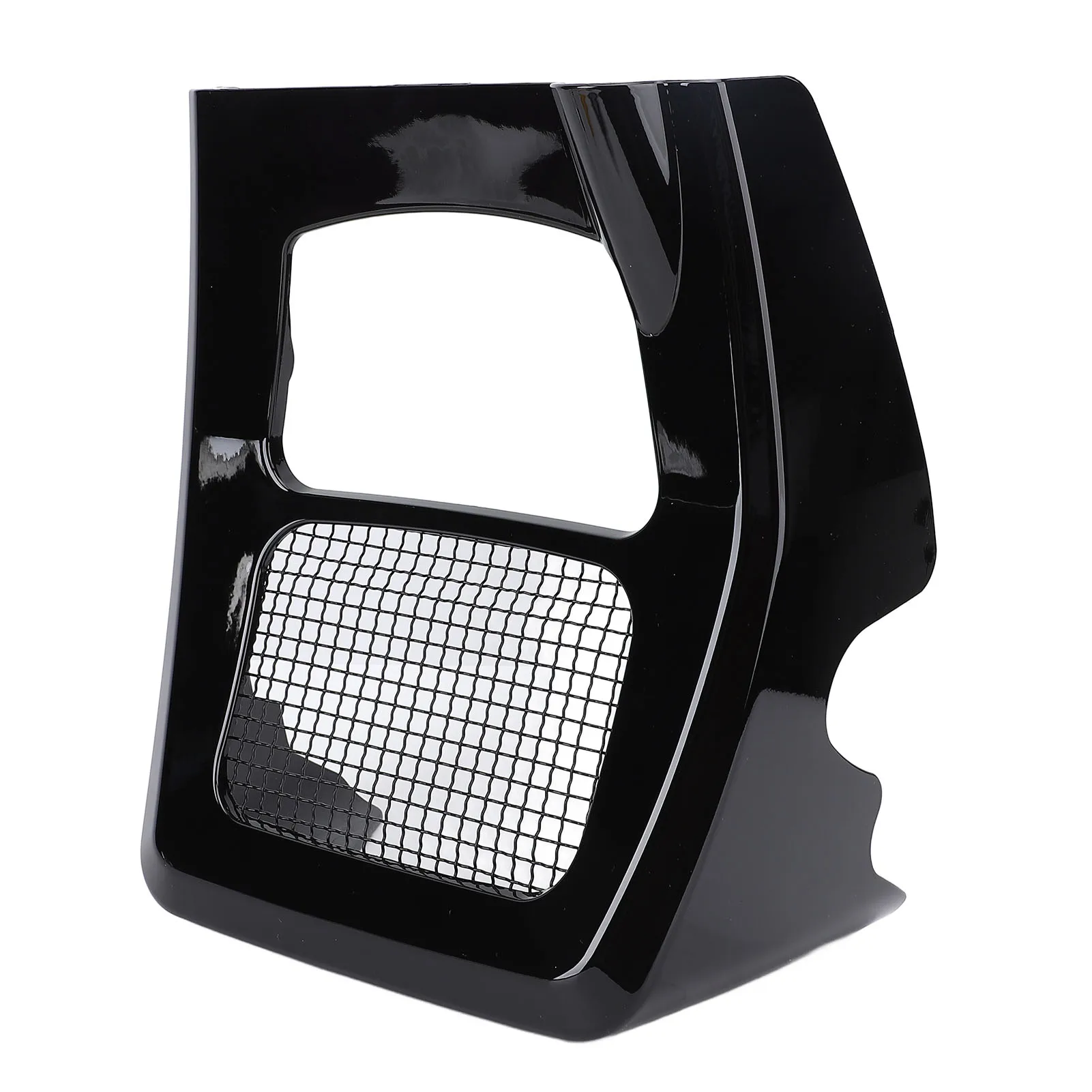

Black Front Chin Spoiler Radiator Cover for Harley FLTRXS/FLTRXST - Motorcycle Fairing Replacement