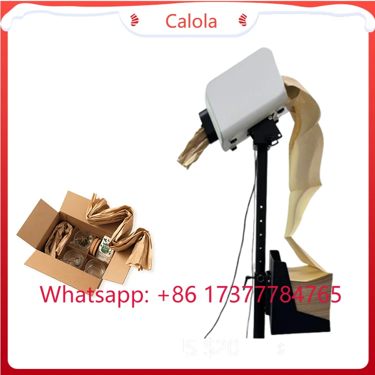 Fully Automatic Brown Honeycomb Paper Dispenser Packaging Void Fill Processing Machine