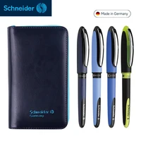 Bolígrafos de Gel Schneider de Alemania + juego de rotuladores serie interestelar líquido directo firma de secado rápido suministros de oficina de negocios