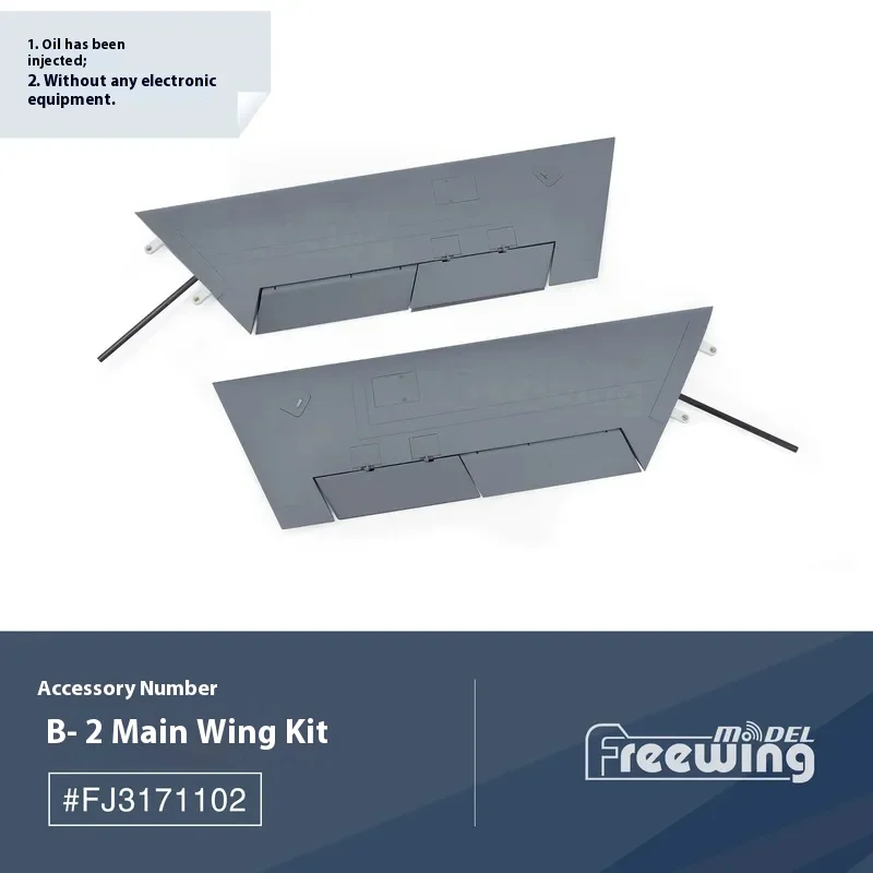 FreFukFlightline 70mm Accessoires B-2 Corps Ailes Principales Tête De Train D'atterrissage Couverture Composants Structurels Led Lumières