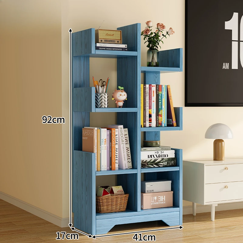 Child Storage Cabinet Bookshelf Kids Children's Bookcase Bookstore Books Accessories Book Shelf Furniture Organize Toys White