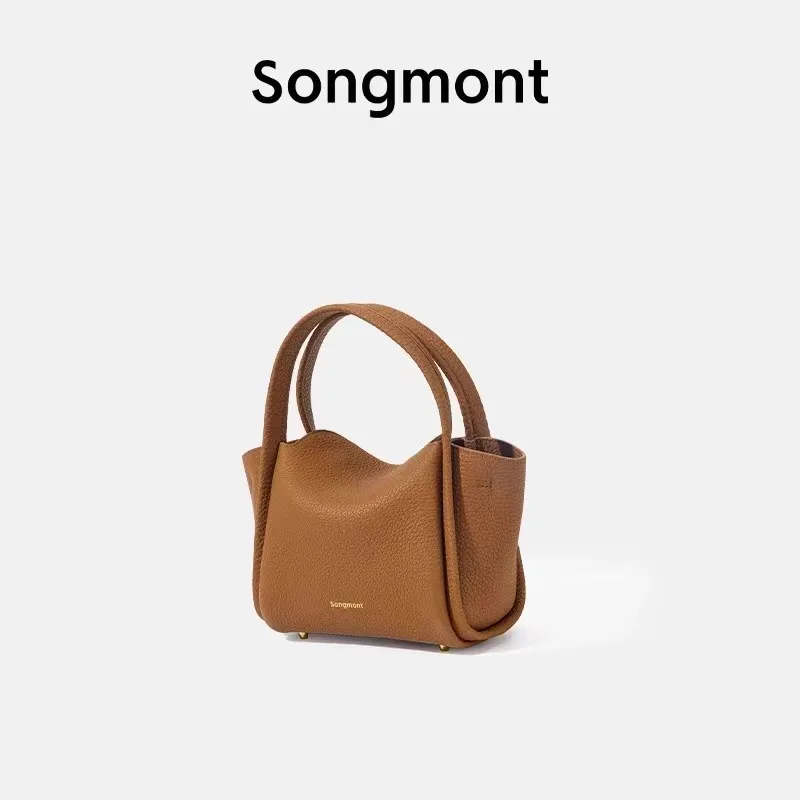 Songmont Yuanbao bag mini vegetable basket fall and winter series designer models handheld crossbody mini small phone bag