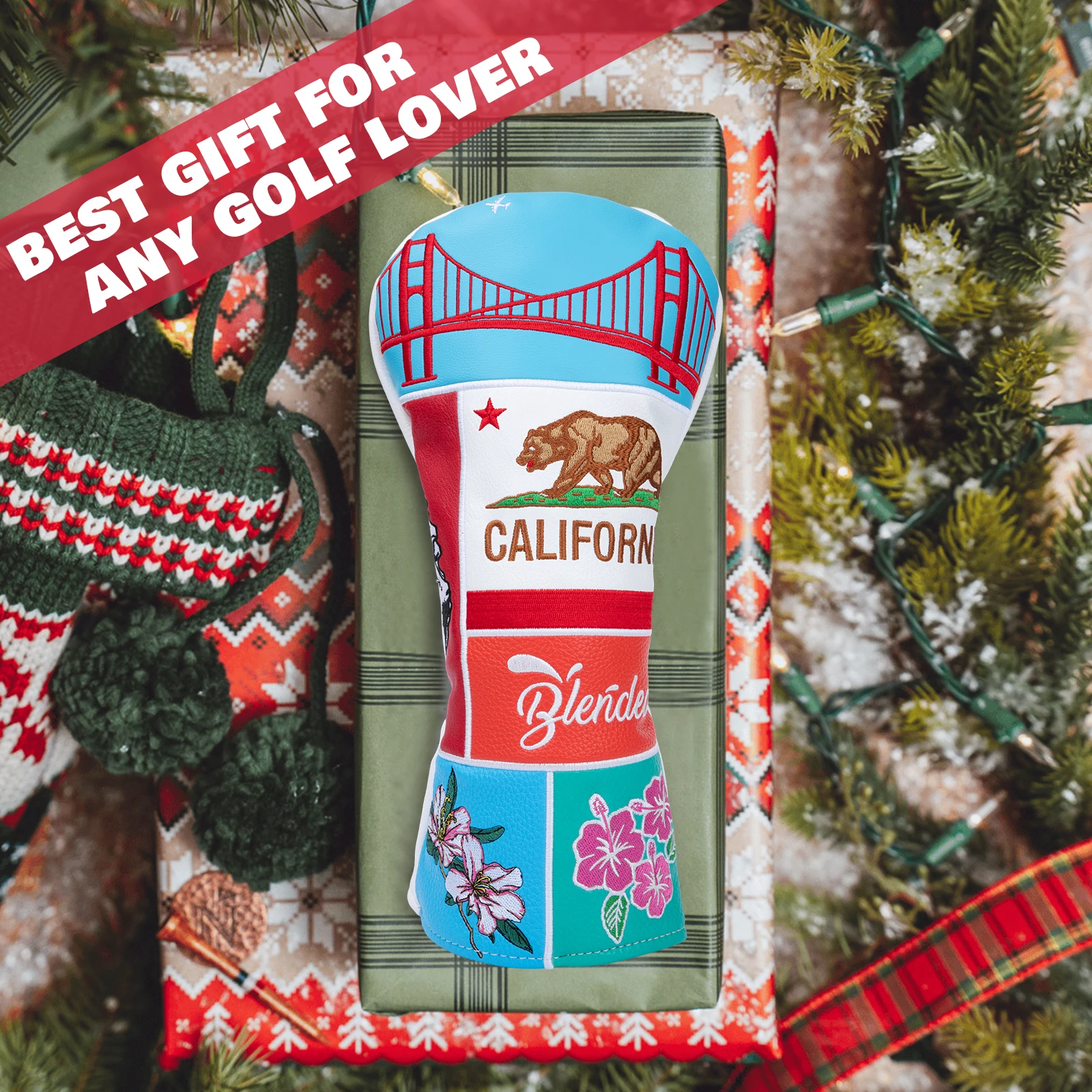 أغطية رأس الجولف مطرزة بالكامل أغطية رأس نادي الجولف من الجلد الفاخر لسائقي الجولف أغطية خشبية أغطية رأس هجينة 3 خشب #6