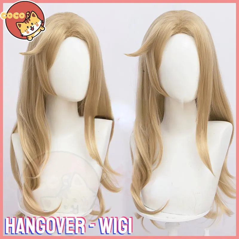 CoCos Game Identity V Hangover Photographer Cosplay Wig Game Identity V Joseph Desaulniers Hangover Cosplay Flaxen Hairline