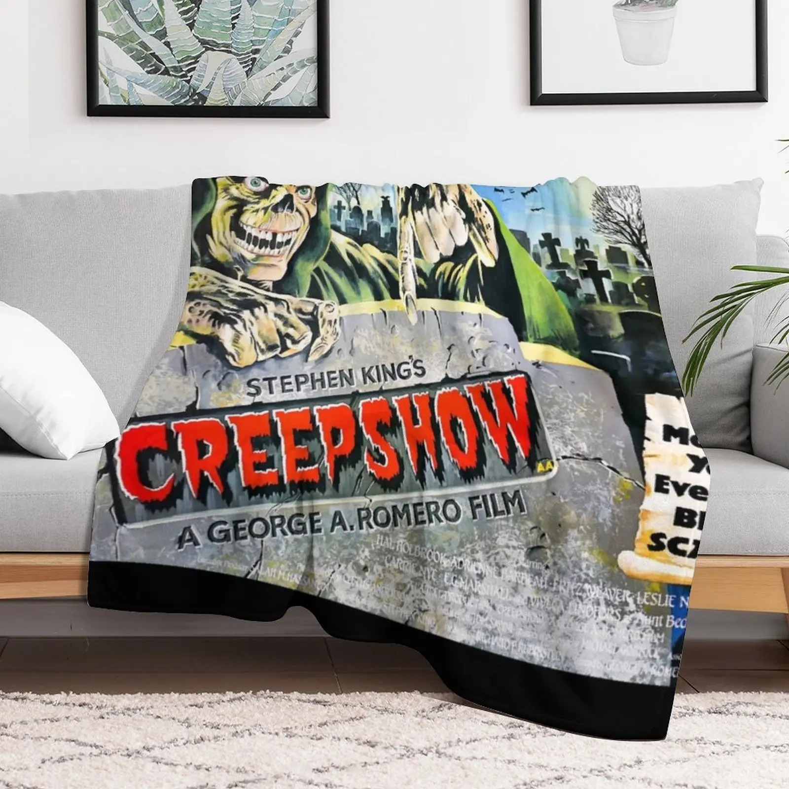 Creepshow Creep Throw Blanket Multi-Purpose Camping decorative Blankets