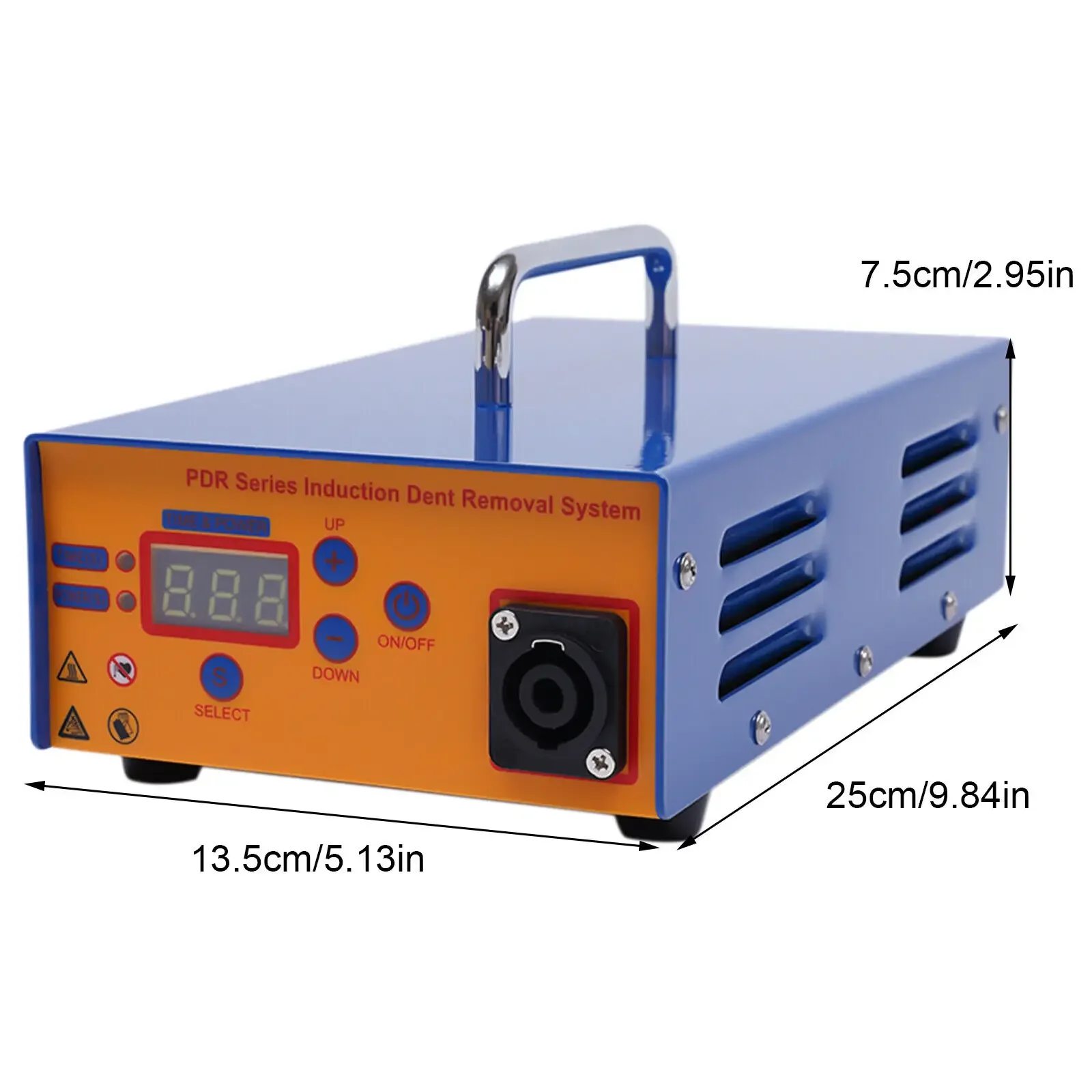

Dent Puller Kit, Dent Repair Tool, Paintless Dent Repair Tool, 110V Electromagnetic Induction Heater, Portable Carrying Case, Car Body DIY Auto Repair, Overheat Protection, Fast Heating, Safe Reliable, 1.38KW Power, Efficient Metal Dent Removal