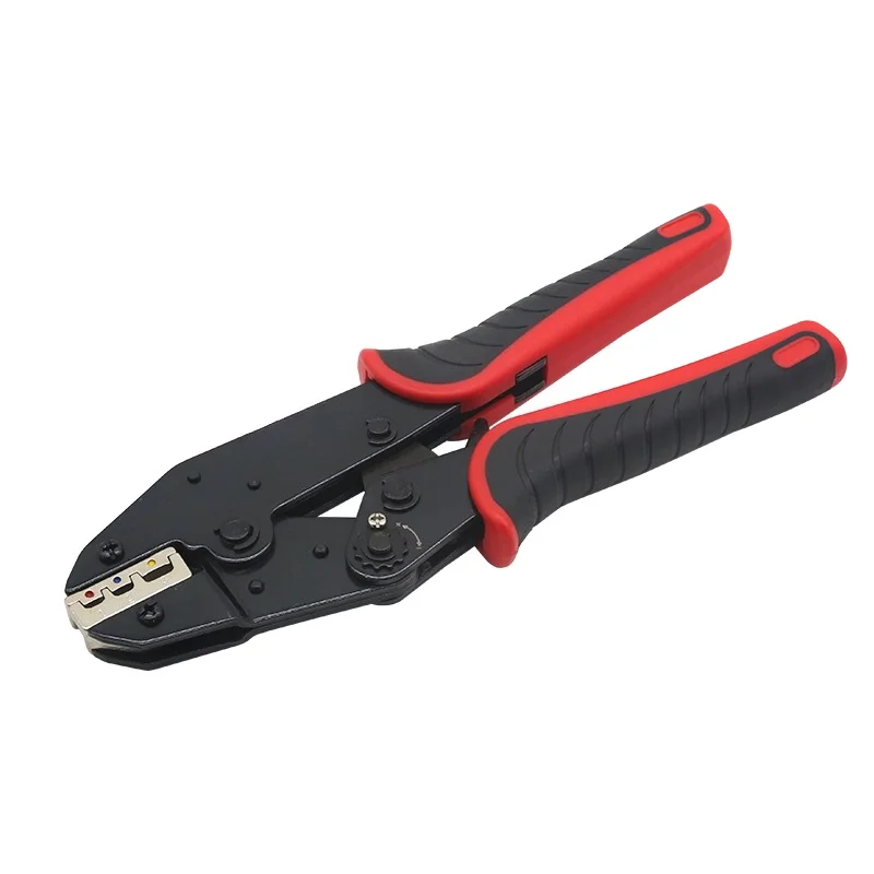 HSD-125 Insulated Terminal Crimping Pliers for RV/SV/MPD/FRD/BV Middle Tube Cold Press Industrial Electrical Wiring Tool