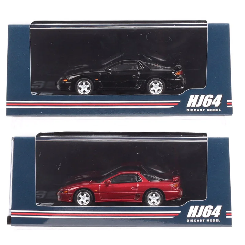 HJ Hobby Japan 1/64 Scale Mitsubishi GTO Twin Turbo JDM Model Car Diecast Metal Toy Vehicles Replicas Collectible