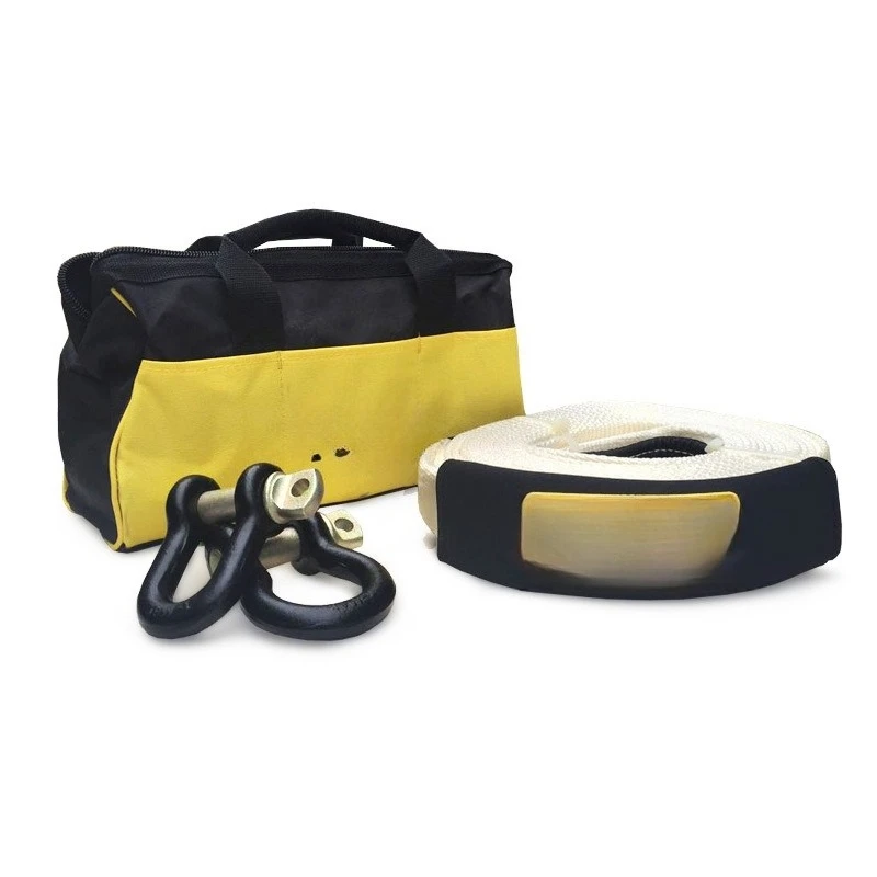 

Car trailer rope Thickened traction rope Off-road vehicle trailer with car emergency trailer rope 8 tons