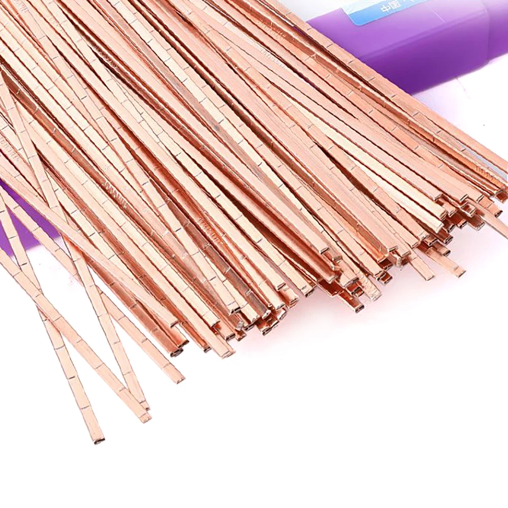 85PCS/Box BCu93P Welding Rod Copper And Phosphorus Rods For Refrigeration Soldering Copper Pipes And Tubing HVAC Welding Rods