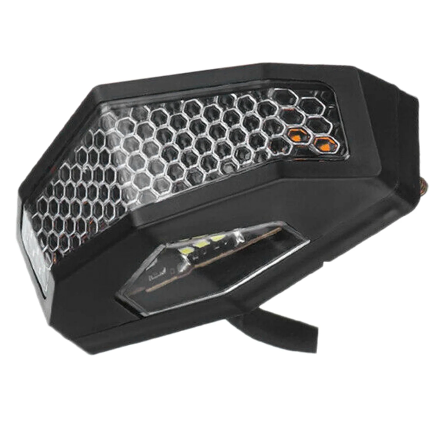 Compatible Universal Motorcycle LED Turn Signals Modified Tail Light Cafe Racer Brake Lamp