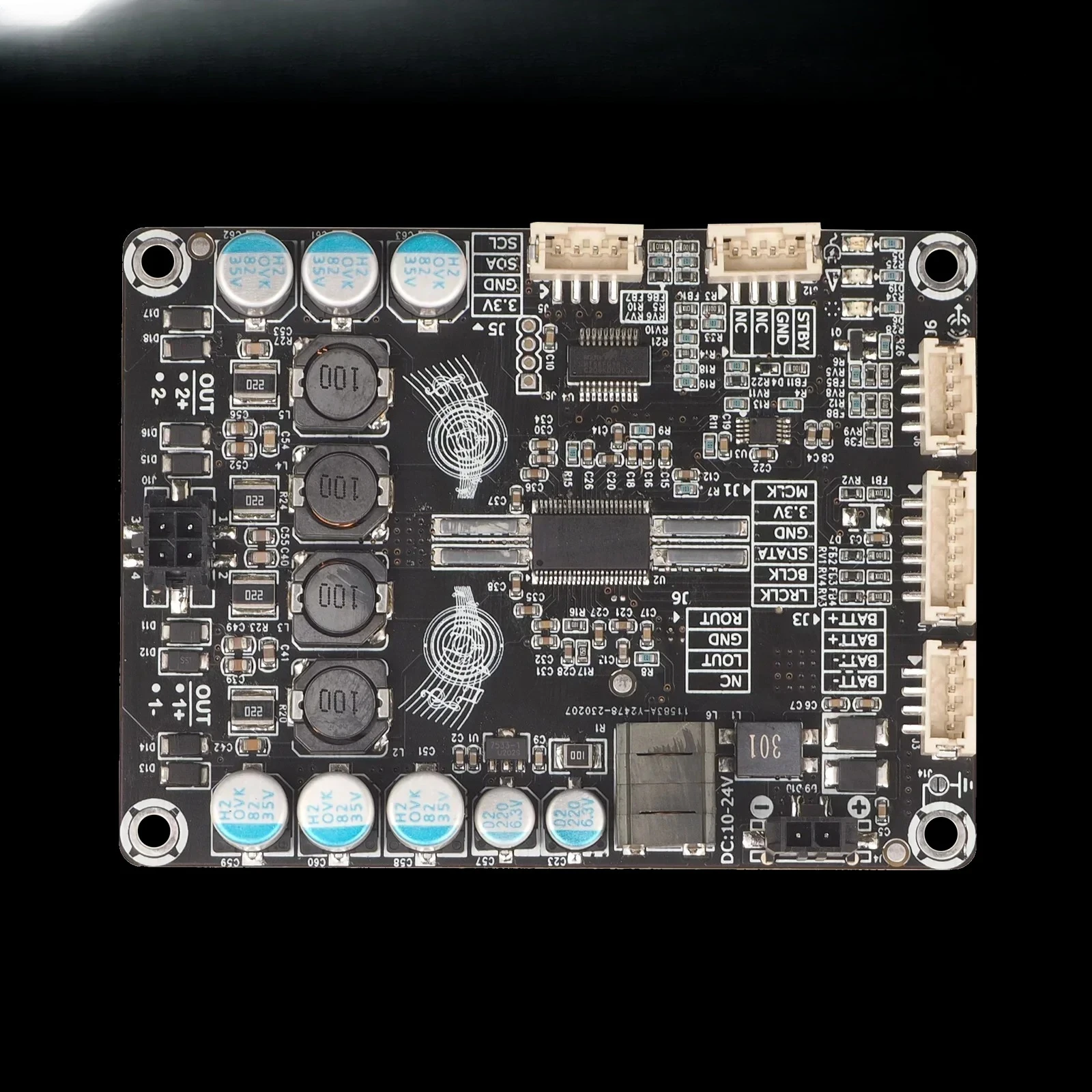 

2X30W DAC supports I2S I ² S digital input amplifier board TAS5756