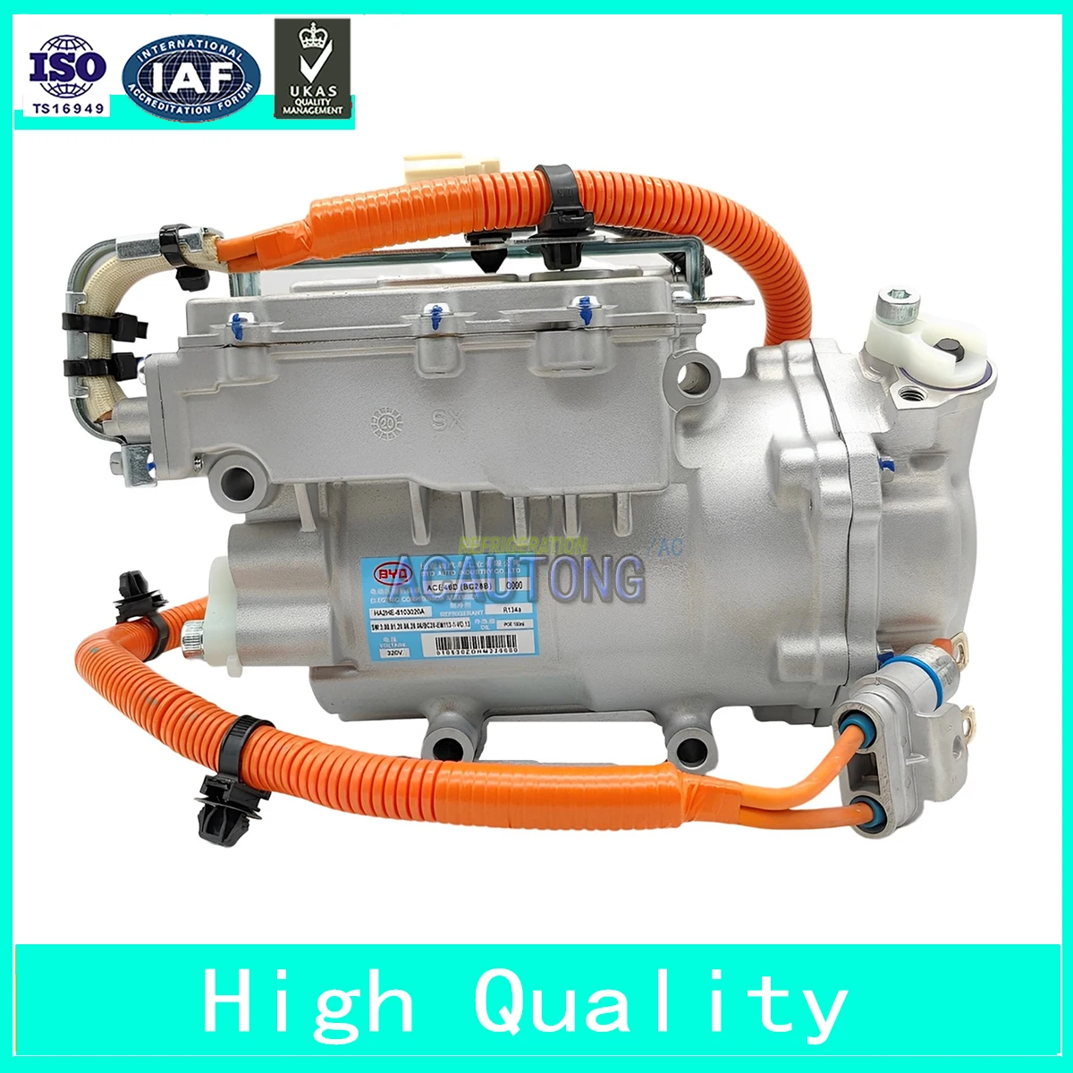 BC28B Electric Air Conditioner AC Compressor for BYD Qin PLUS DMi 2021 320V HA2HE-8103020A 8103020A