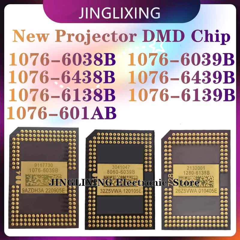 NEW Original Projector DMD Chip 1076-6038B 1076-6039B 1076-6439B 1076-6438B 1076-601AB 1076-6138B 1076-6139B for BenQ NEC Sharp