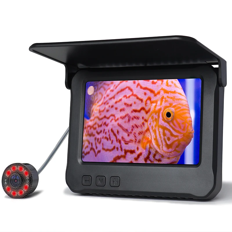 

Video Fish Finder Cameras for Ice/Sea/River Fishing Ice Fish 15m 30m Underwater Fishing Camera with Holder
