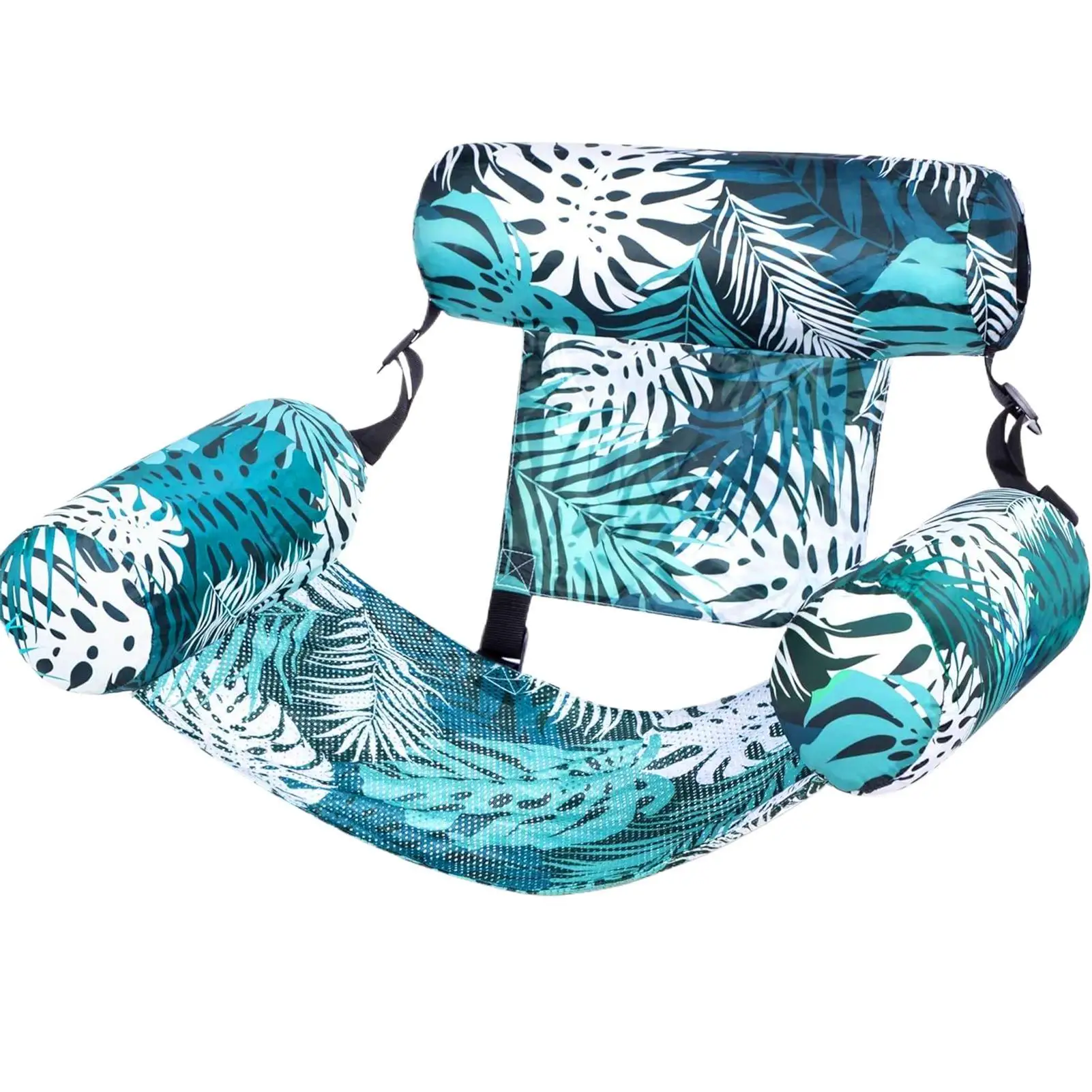 Flotadores de piscina para adultos, flotadores inflables para piscina para adultos, tumbona, hamaca de agua, juguetes al aire libre flotantes para bronceado en la playa y el río