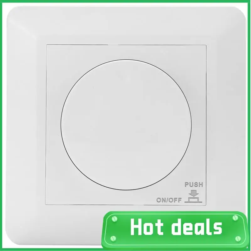 

AC62-Встроенный диммер, 5–300 Вт, диммер, светодиодный диммер с фазовым управлением для светодиодов с регулируемой яркостью и галогенной