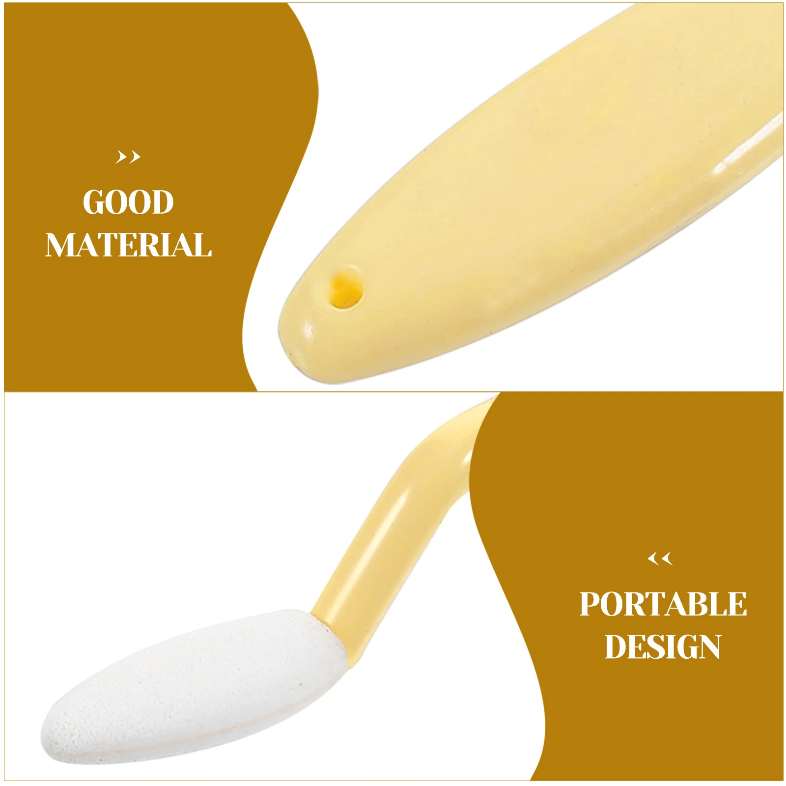 1 set Yellow Sketching Eraser Sponge High Gloss Drawing Correction Tool Portable Blending Stump for Artists Daily Use Wiper