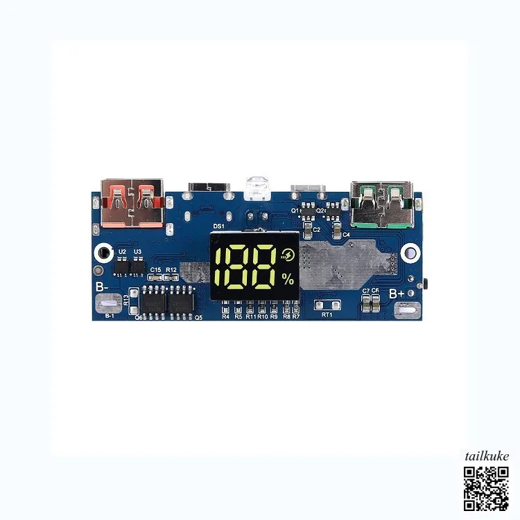 Full Protocol Super Fast Charging Flash Charging Mainboard 22.5W Power Bank Circuit Board