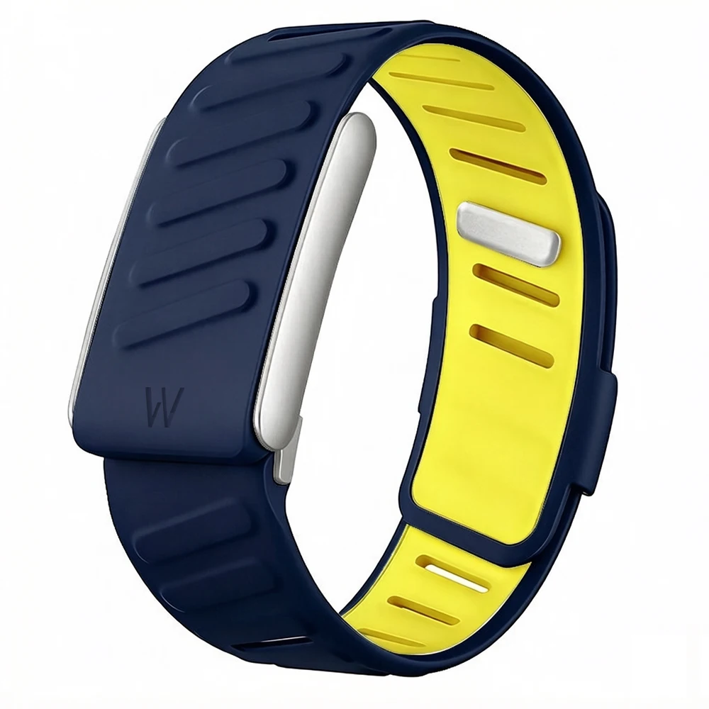 Newest Suitable for Whoop 5.0 MG  silicone sports strap PEAK/LIFE with titanium U-shaped metal frame MG replacement wristband view 5
