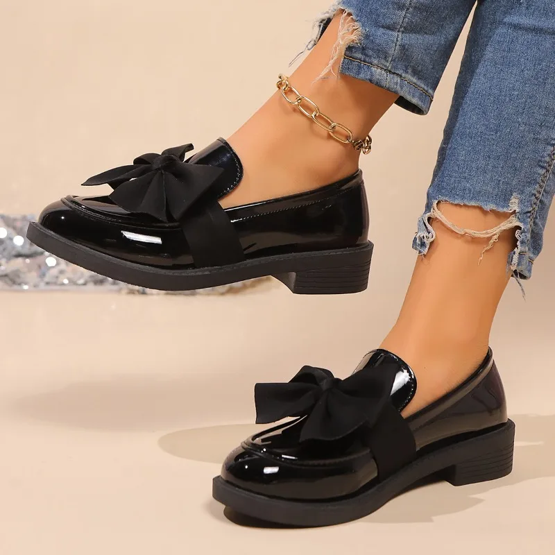 2025 Comfortable and elegant Shoes Women Plus Size Loafers Women Style Platform Shoes Ladies Light Casual Женская обувь