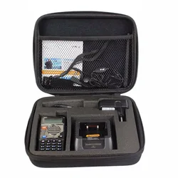 Baofeng-funda portátil para walkie-talkie, bolso de mano, caja de almacenamiento para UV-5RA, UV-5RE, DM-5R Plus, alta calidad