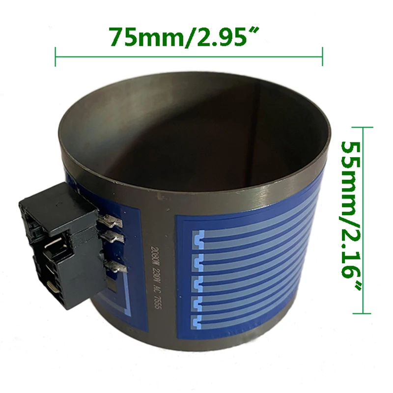 (75mm/55mm) gruby pierścień grzewczy, do pompa obiegowa grzewczych do zmywarki Siemens/Bosch i podgrzewania pompy wody