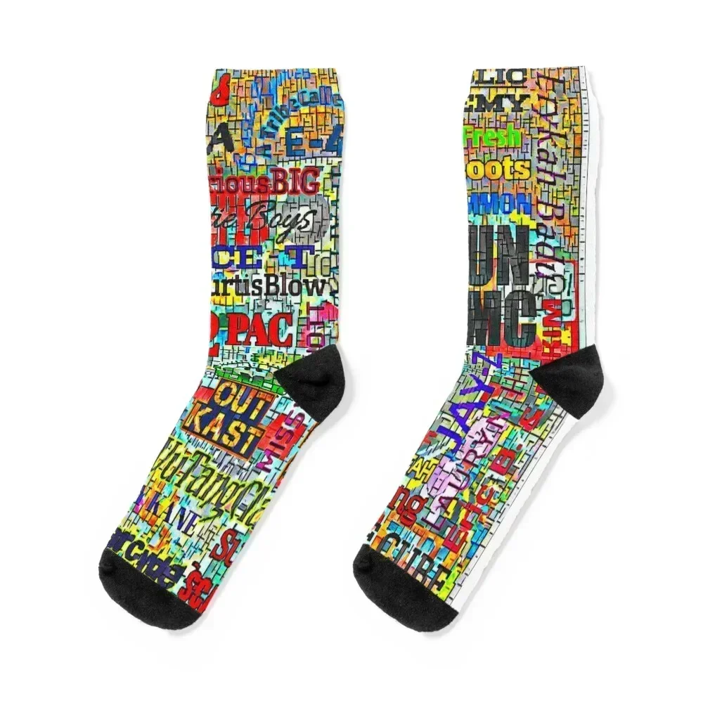 

Legends of HipHop Socks floral gym fashionable Climbing Mens Socks Women's funny gift shoes sports and leisure Man Socks Women's