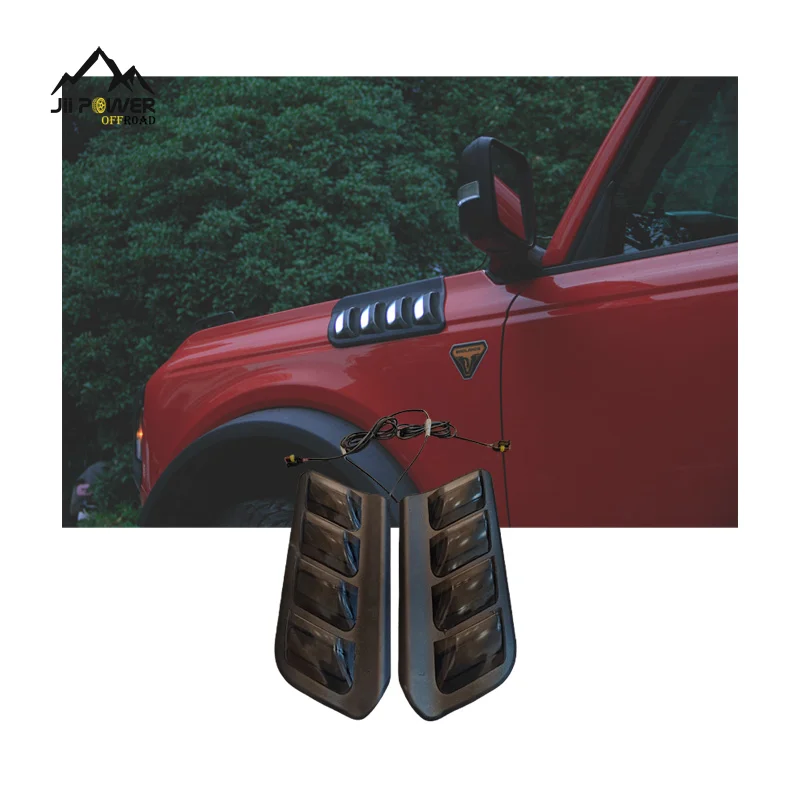 

Car LED Performance Fender Air Vent Cover Trim for FORD BRONCO 2022+