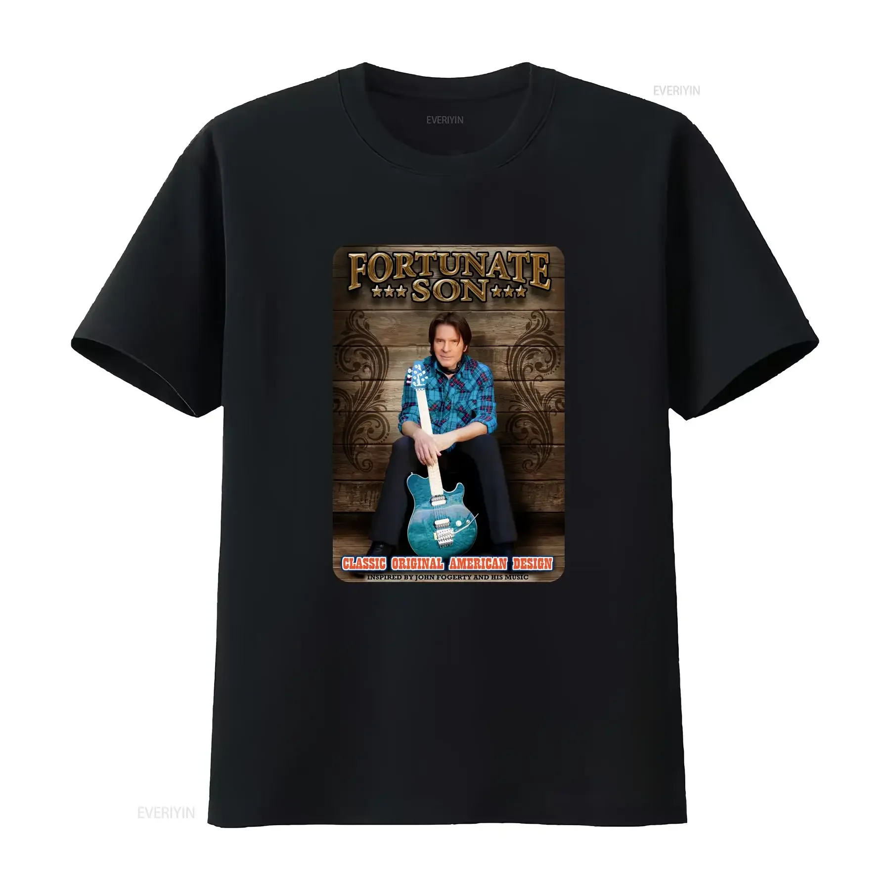 John Fogerty CCR T Shirt American Design Creedence Clearwater Revival Vintage S long or short sleeves vintage Washed