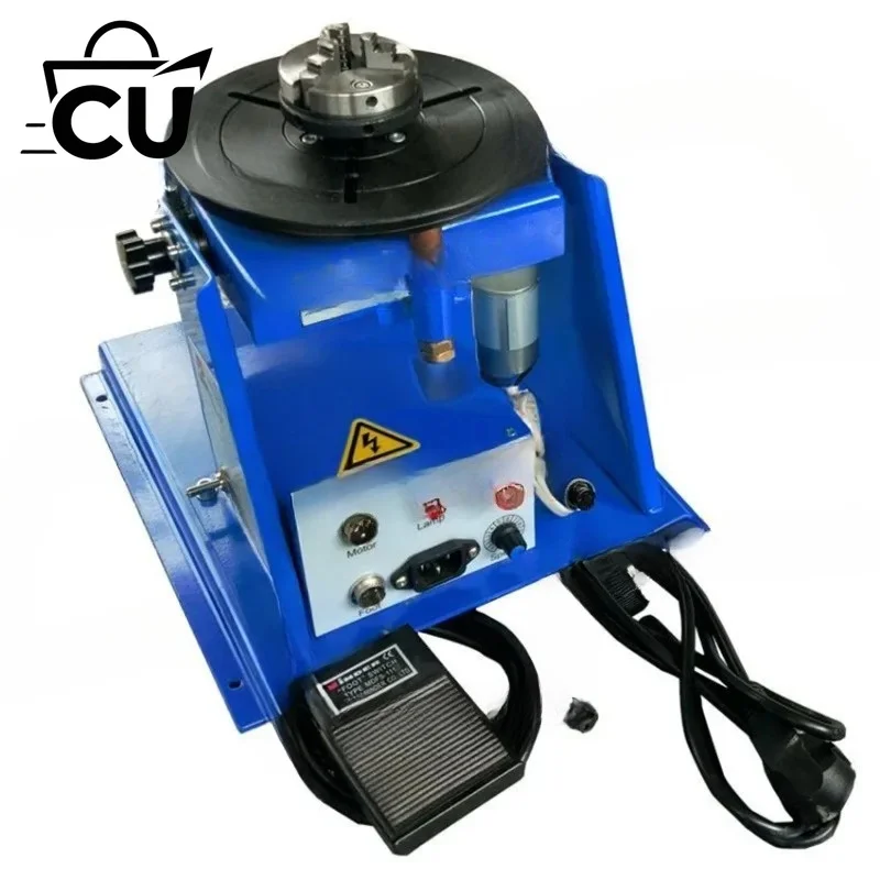 20w Rotary Welding Positioner Welding Turntable 10KG Welding Positioner Turntable Table AV220/110V 80A 2-16r/M (1-10rr/M)