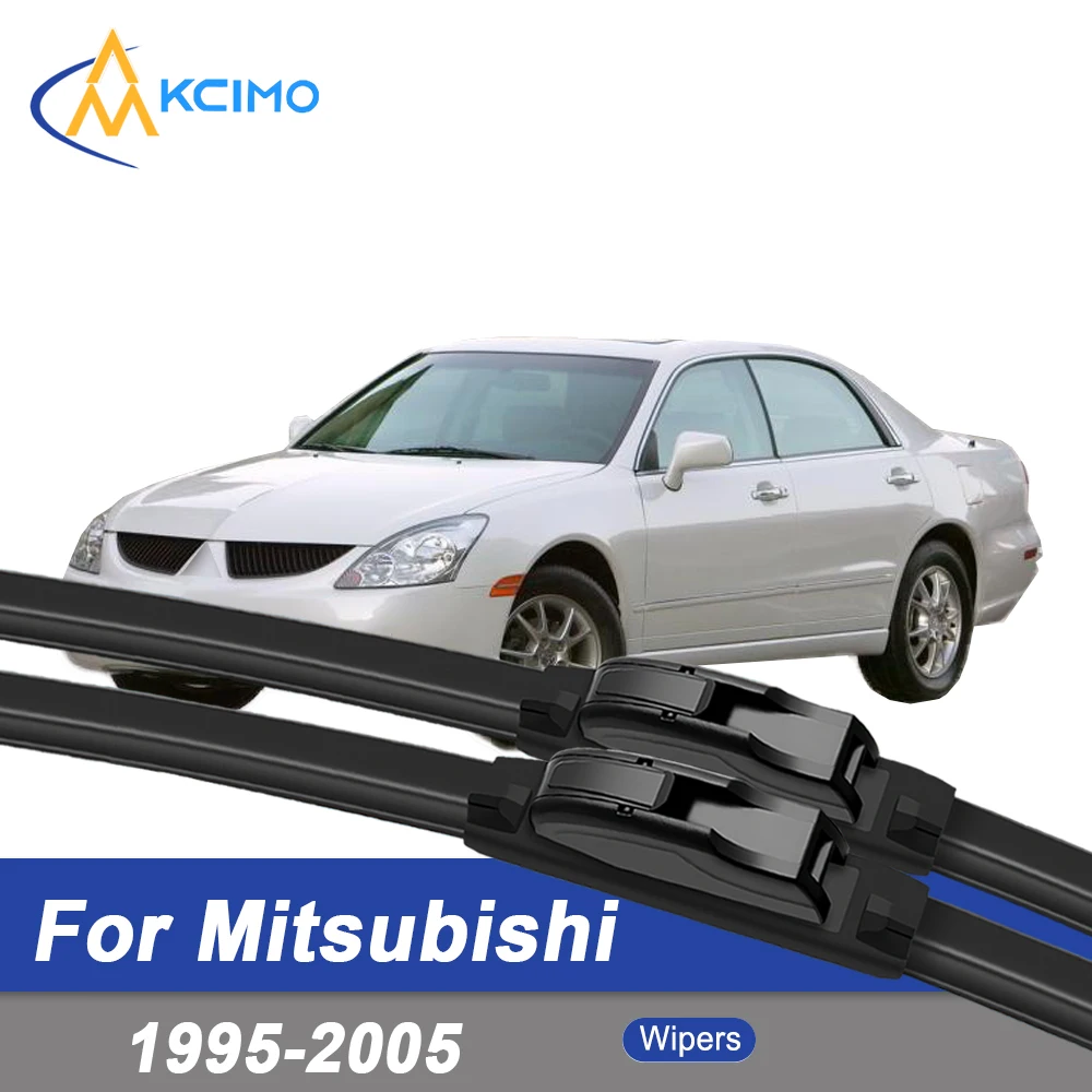 

Premium Rubber Durable Silent Windshield Wiper Blades 2pcs for Mitsubishi Diamante 1995-2005
