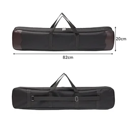Archery Recurve Bow Bag, Waterproof and Durable Black Canvas Bow Bag, Shooting Accessories