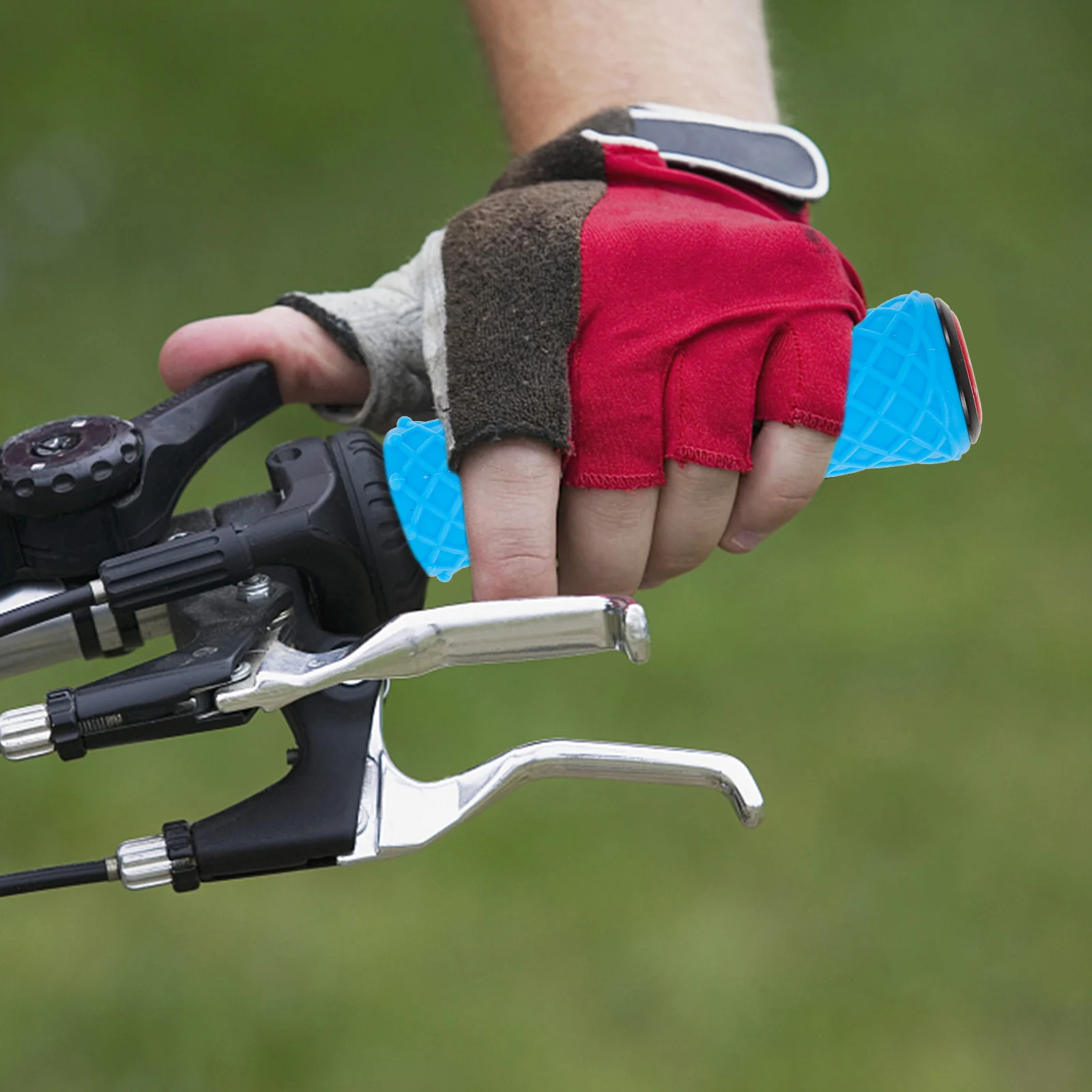 

Handlebar Cover Bike Ergonomic Cycling Scooter Grips Protective Bicycle Accessories