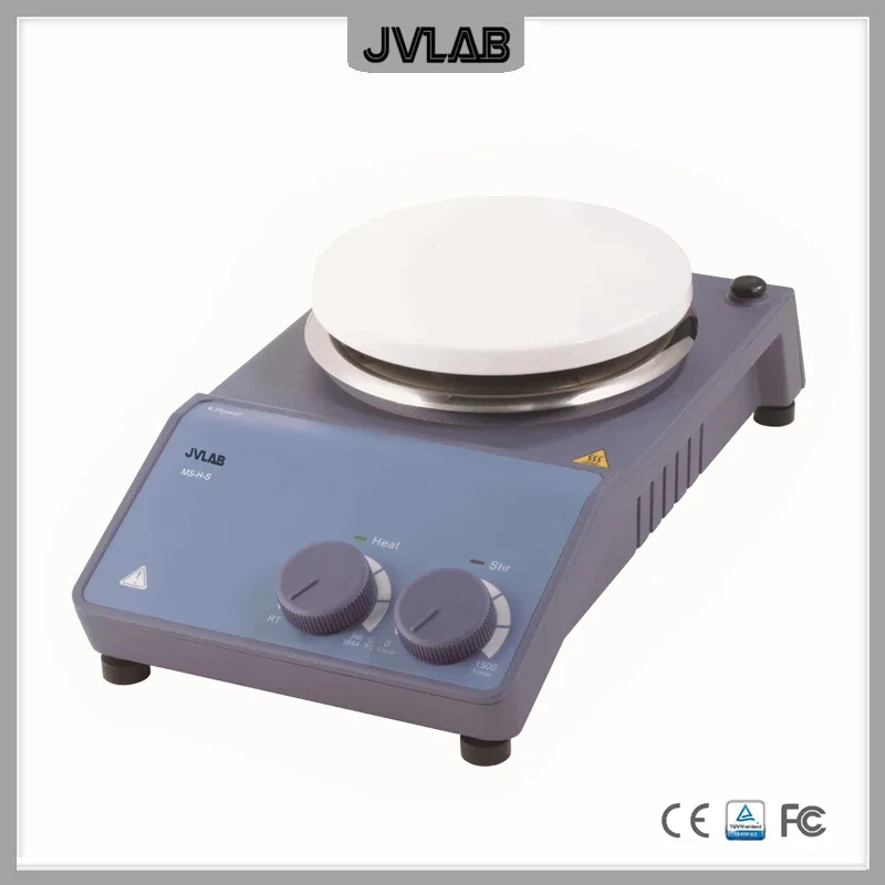 Hotplate Magnetic Stirrer Stainless Steel With Ceramic Coated Hotplate Teating Temperature 340(C) MS-H-S  Max. Vol 20L