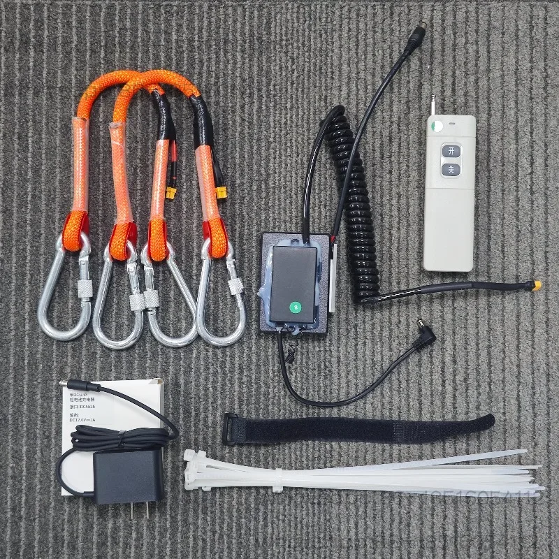 Drone hoisting emergency decoupling high temperature fuse