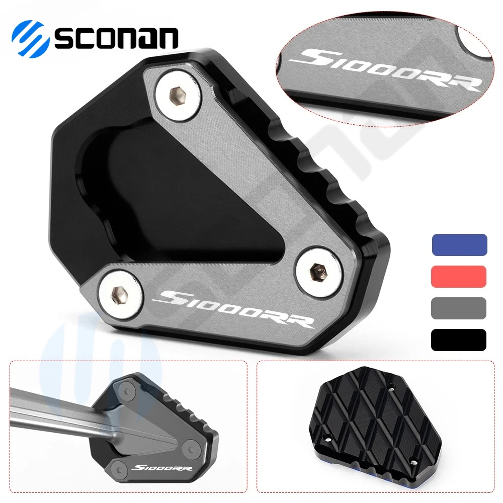 

CNC Aluminum Motorcycle Kickstand Side Stand Enlarge Extension For BMW S1000RR S1000 RR 2019 2020 2021 2022 2023