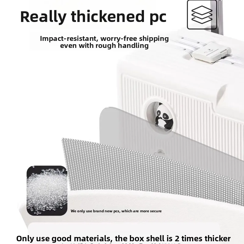 Mala de bagagem de alumínio para crianças, mala de mão de 20 polegadas com trava de combinação para meninos e meninas, bagagem infantil